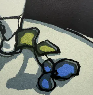 Fon Klement - handgesigneerde zeefdruk | 'Vol d'Oiseau' | 1996 kopen? Bied vanaf 10!