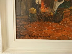 Han Molenaar - Vrouw bij de schouw kopen? Bied vanaf 145!