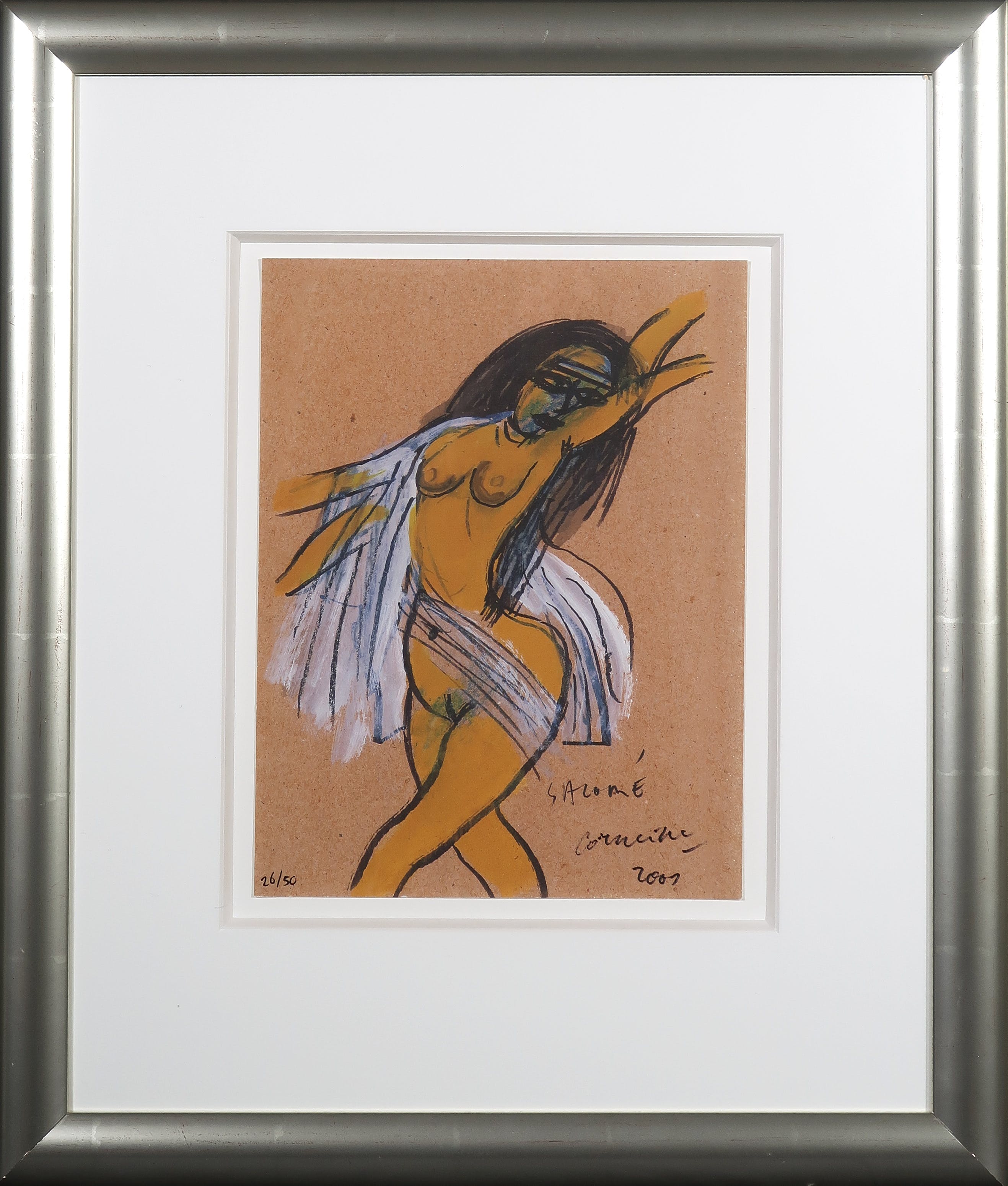 Corneille - Zeefdruk, Salomé II - Ingelijst kopen? Bied vanaf 150!