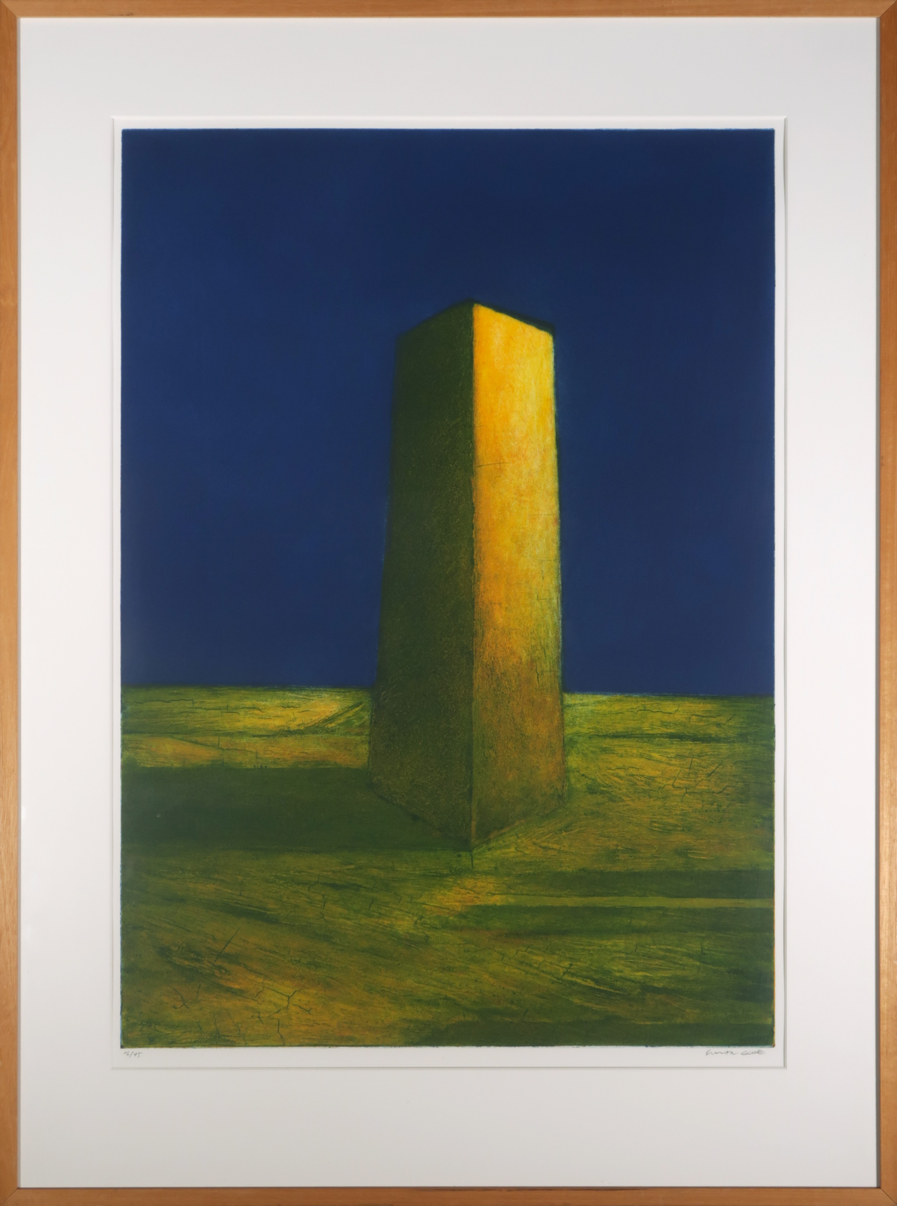 Elmar Gille - Kleurenets op papier, La Cospirazione III - Ingelijst (Groot) kopen? Bied vanaf 100!