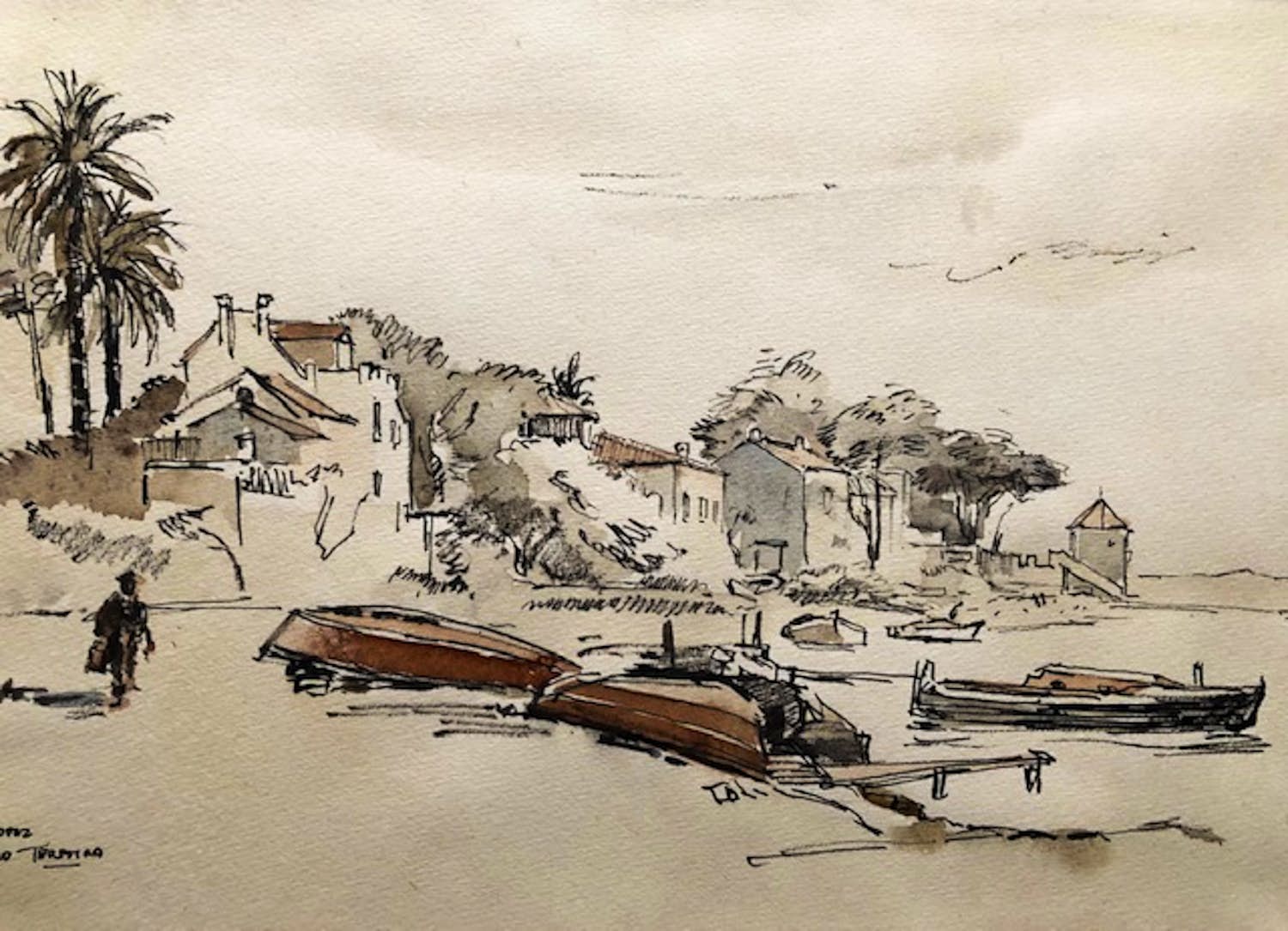 Ronald Terpstra - strandje bij Saint Tropez verkocht voor € 55!