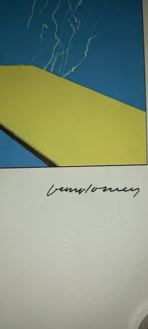 David Hockney - After "A bagger splash" kopen? Bied vanaf 300!