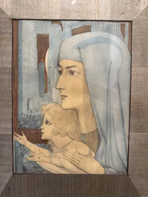 Jan Toorop - De kleine Jezus met de Stigmata kopen? Bied vanaf 30!