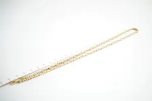 92- Zo goed als nieuw massief geel gouden 18 karaats "Konings" ketting collier kopen? Bied vanaf 1370!