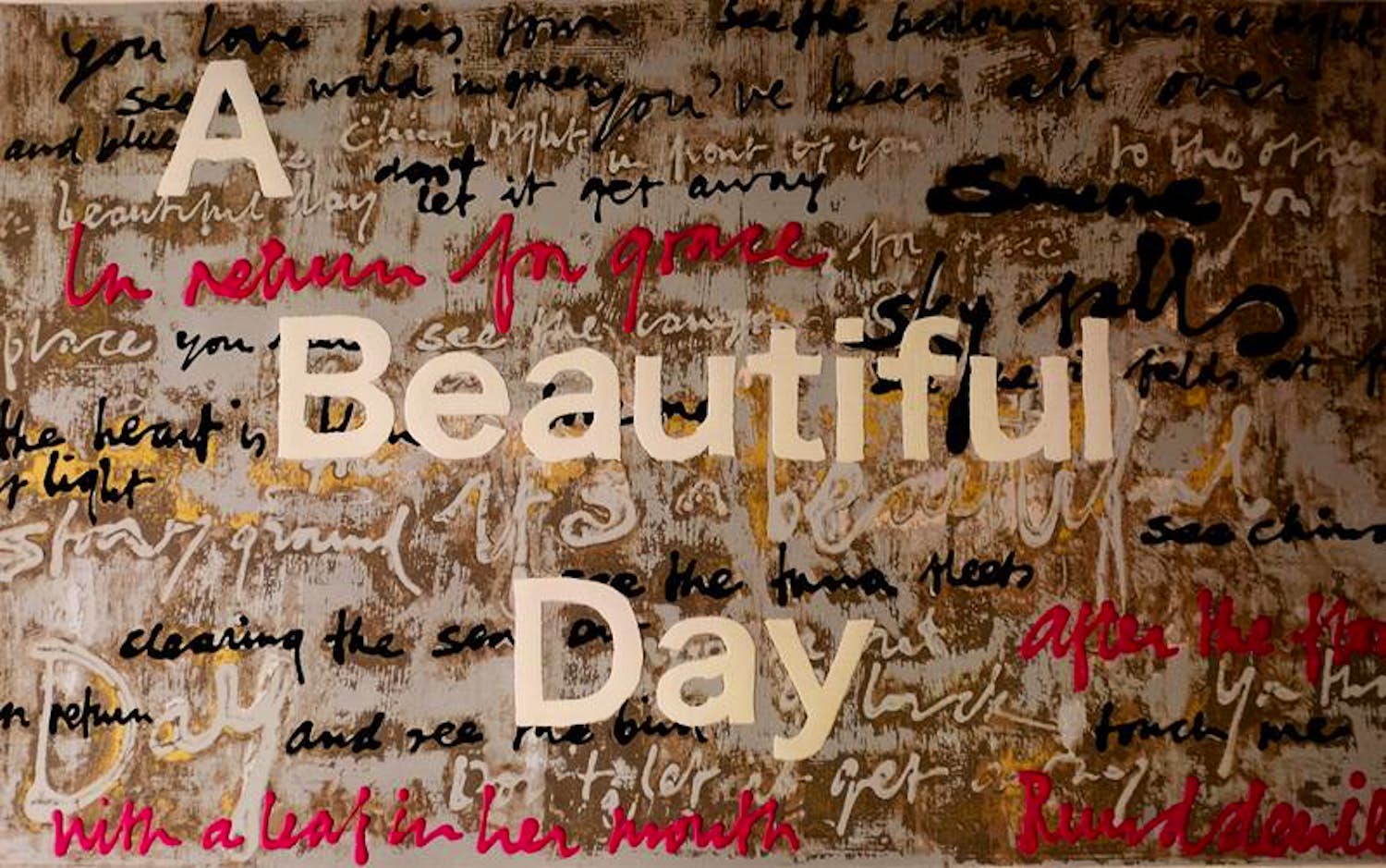 Ruud de Wild - A Beautiful Day verkocht voor € 450!