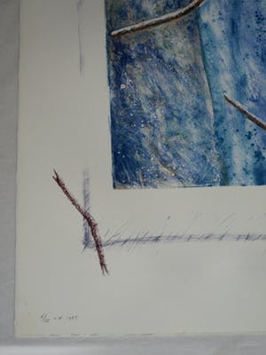 Kees Slegt - Litho, “Zonder titel” – 1983 – oplage 28 ex. kopen? Bied vanaf 35!