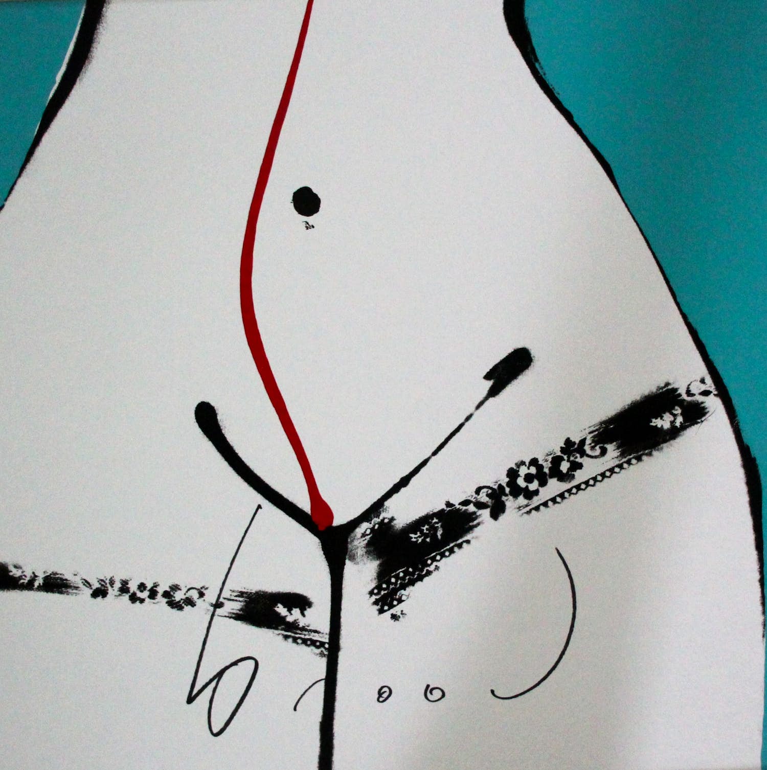 Herman Brood - Zeefdruk: "Hips" verkocht voor € 375!