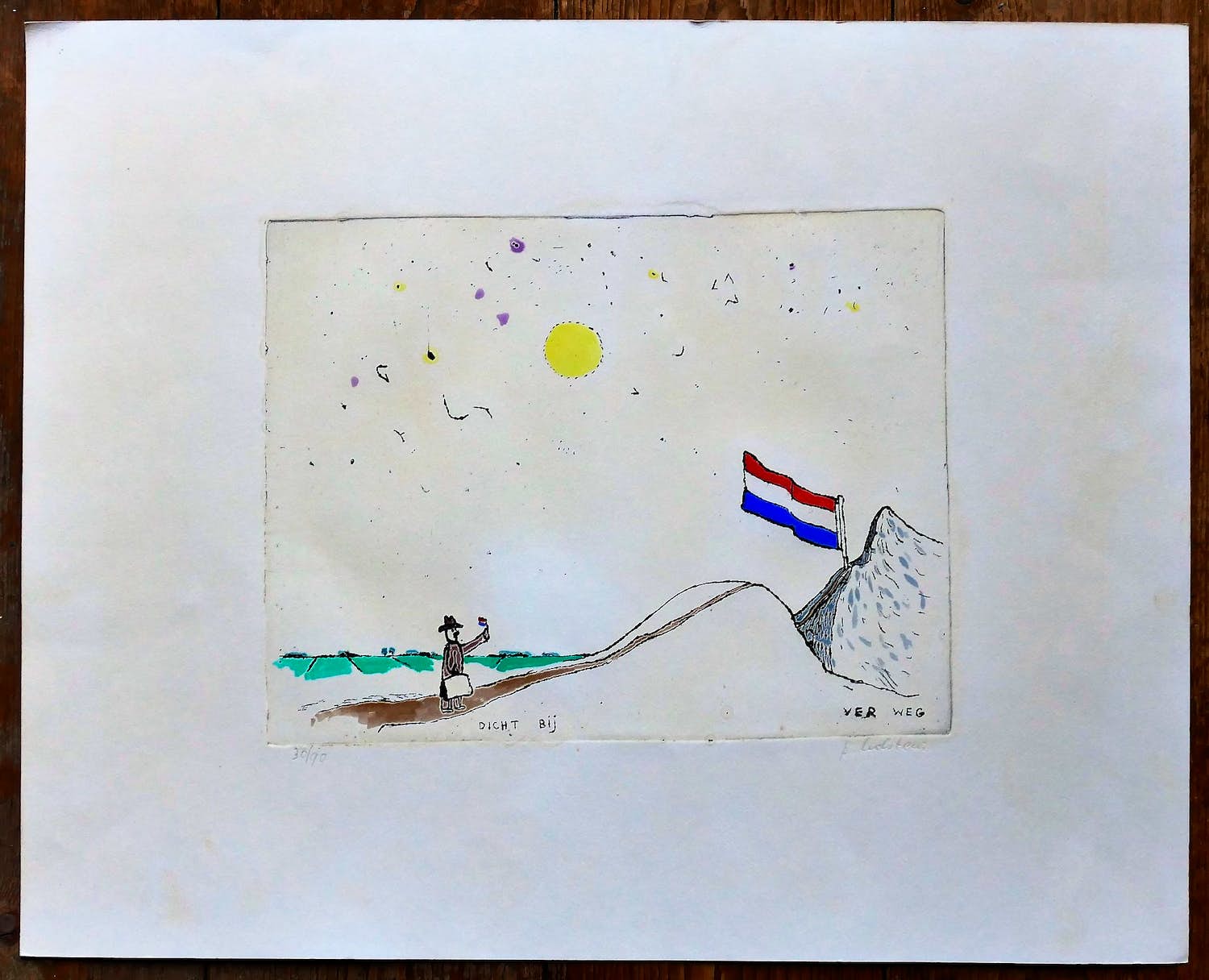 Pieter Holstein - Dicht bij, ver weg verkocht voor € 65!