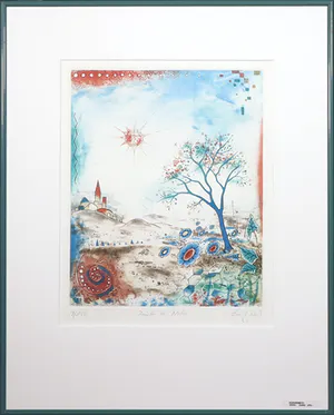 Heinz Voss - Kleurenets, Zaube der Natur - Ingelijst kopen? Bied vanaf 35!