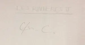 Christian Caburet - Gemengde techniek op doek, Le rivières II (Groot) kopen? Bied vanaf 200!