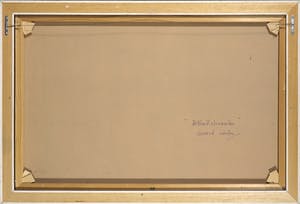 Niet of onleesbaar gesigneerd - Acryl op doek, Bloemenmarkt - Ingelijst kopen? Bied vanaf 1!