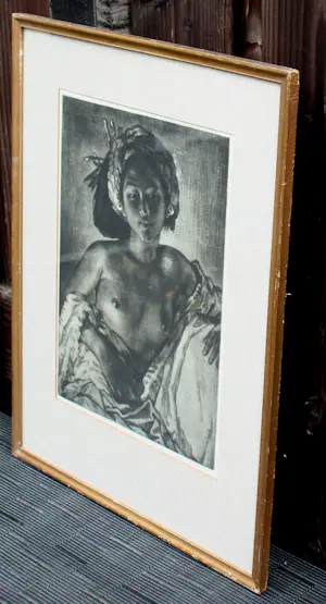 Willem Gerard Hofker - Ingelijste ets: Ni Kenyung kopen? Bied vanaf 995!