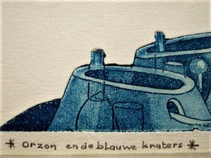 Rob Clous - Surrealistische Handgekleurde Ets in zeer beperkte oplage -gesigneerd - 1969 kopen? Bied vanaf 1!