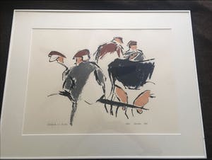 Ellen Meuwese - 3 originele zeefdrukken in identieke lijsten kopen? Bied vanaf 240!