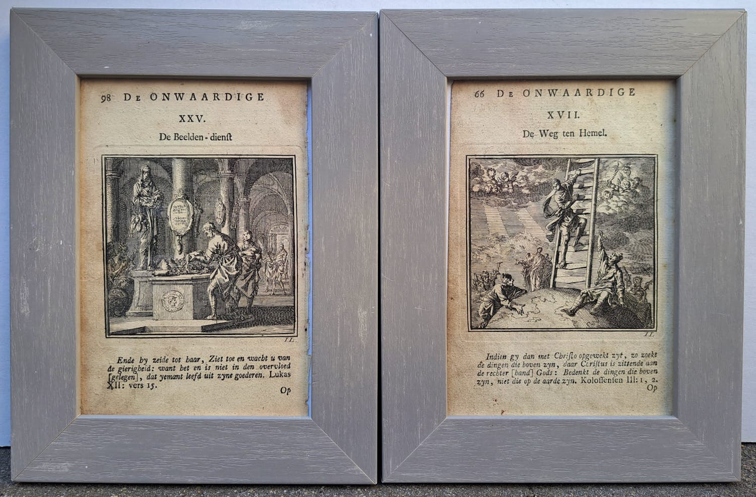 Jan Luyken - De Onwaardige kopen? Bied vanaf 40!