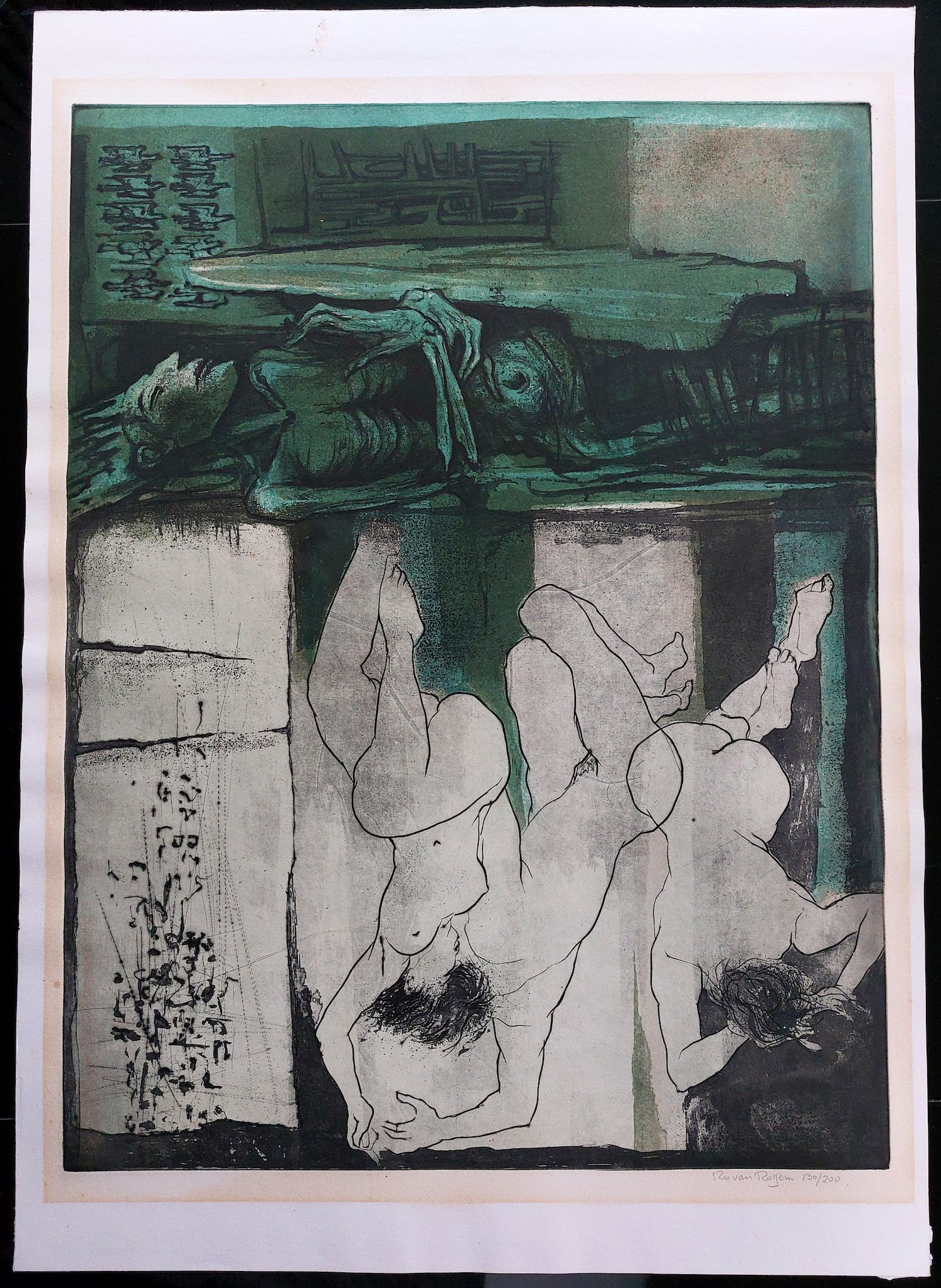 Ru van Rossem - Zonder titel verkocht voor € 100!