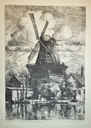 Jaap Lindeijer - Rotterdam - Molen a/d Kralingsche Plas kopen? Bied vanaf 35!