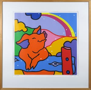 Shunyam - Zeefdruk, The Universe is mine - Ingelijst kopen? Bied vanaf 35!