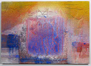 Chabab Tayefeh Mohajer - Gemengde techniek op doek, Lot van 7 kleine unieke werken kopen? Bied vanaf 150!