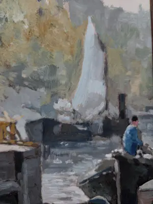 Paul Rollman - Koepelkerk in Amsterdam. Sluis. kopen? Bied vanaf 59!