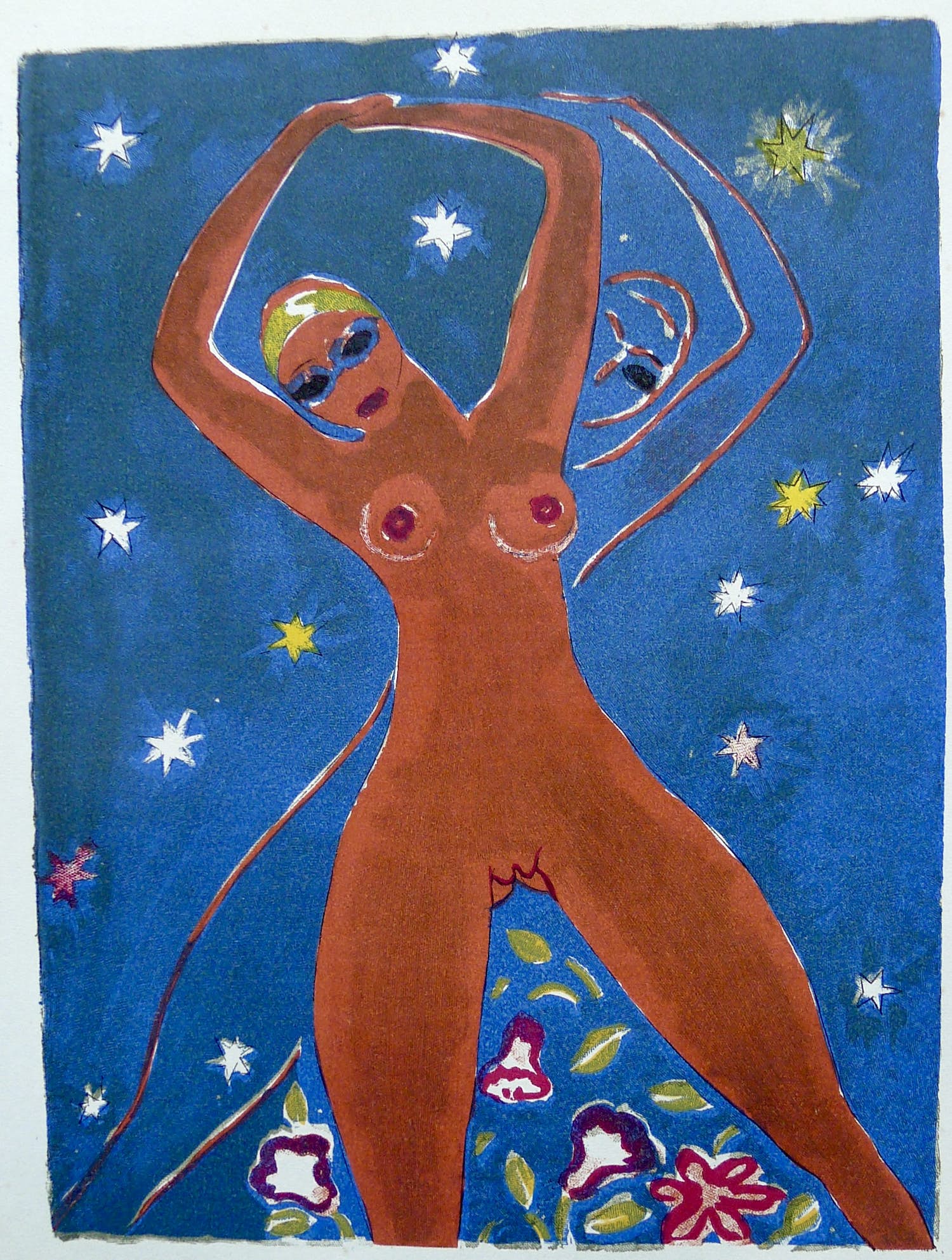 Kees van Dongen - Gravure 1001 nacht: 'La Nuit' verkocht voor € 20!