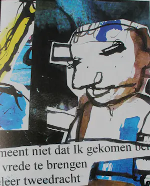 Herman Brood - Zeefdruk met boek: Woedend licht - 2000 kopen? Bied vanaf 150!