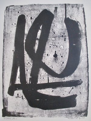 Wim Motz - Litho "Teken no.1" kopen? Bied vanaf 45!
