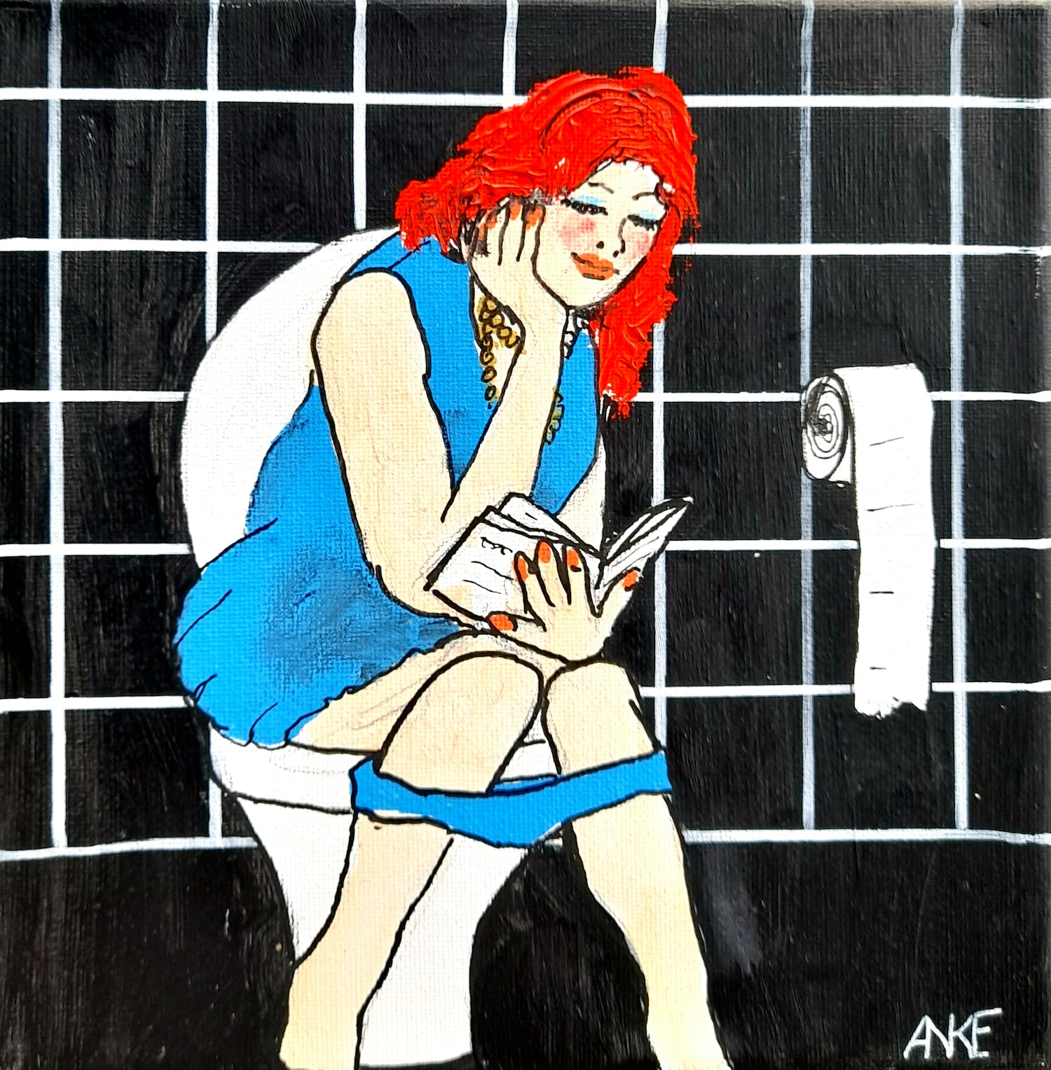 Anke Peddemors - Met een boek op de pot kopen? Bied vanaf 22!
