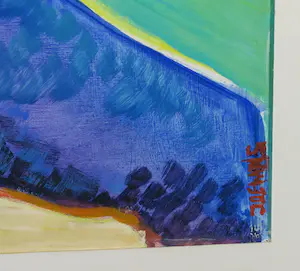 Joe Wols - Acryl op papier, Schilder - Ingelijst kopen? Bied vanaf 1!