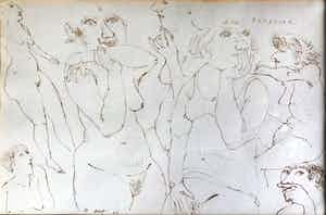 Herman Berserik - Naakte vrouwen verkocht voor € 65!