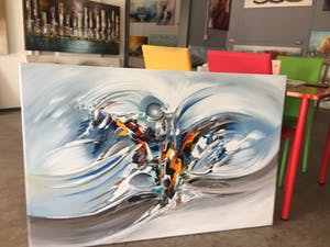 Gena Genadyj - Abstract Blue Light kopen? Bied vanaf 1!