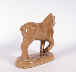 Niet of onleesbaar gesigneerd - Aardewerk, Paard kopen? Bied vanaf 10!