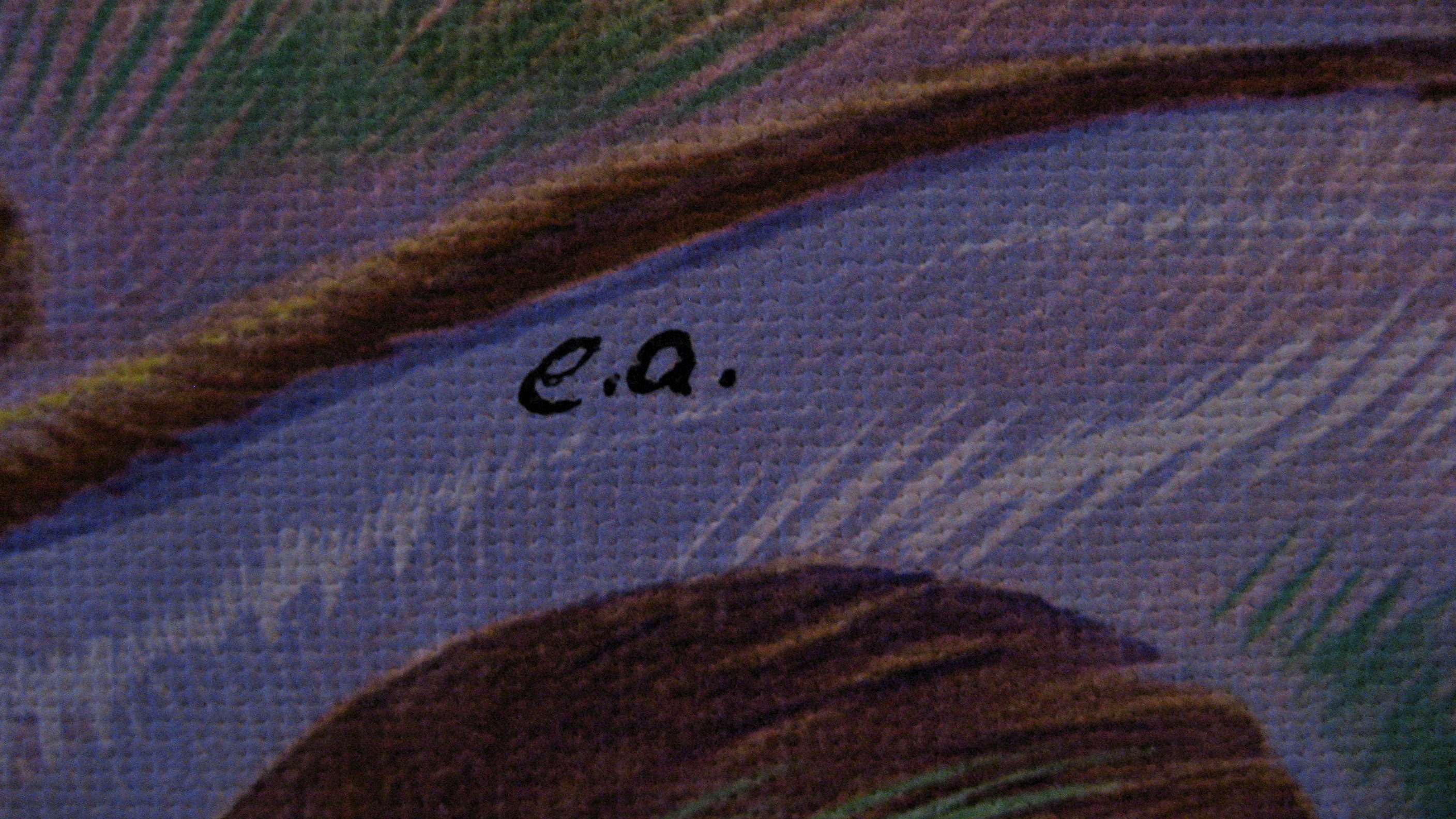 Ernst Fuchs - Ernst Fuchs - Aphrodite und Perseus auf der Augeninsel - glicée op doek - EA kopen? Bied vanaf 75!