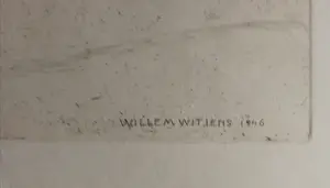 Willem Witjens - Winterlandschap. kopen? Bied vanaf 55!