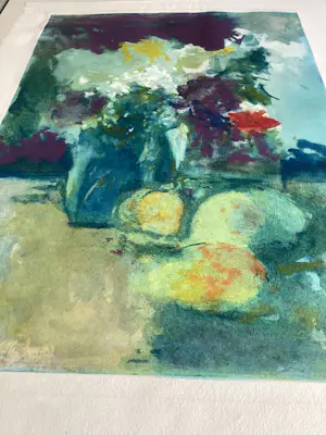 Kees Verwey - Bloemen stilleven - ets/aquatint kopen? Bied vanaf 195!