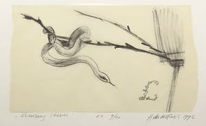 Auke de Vries - Kreuzung Stern, Ludwigsburg (D) - Twee litho's met collage - 1992 kopen? Bied vanaf 50!