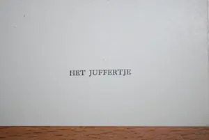 Henri Frederic Boot - Houtsnede - Het Juffertje kopen? Bied vanaf 35!