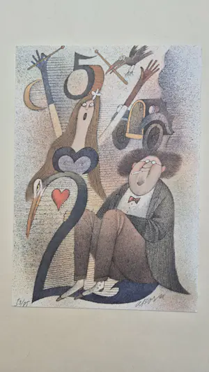 Adolf Born - Handgesigneerde en genummerde litho kopen? Bied vanaf 95!