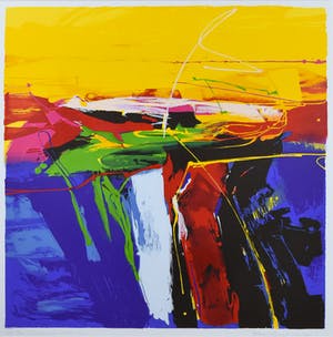 Frank Lejeune - Scheveningen II - Ingelijst - Groot kopen? Bied vanaf 50!