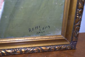 Remi Lens - olieverfschilderij 1942 kopen? Bied vanaf 35!