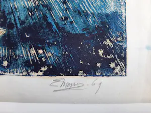 Nico Emons - abstracte compositie kopen? Bied vanaf 48!