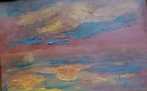 Constant Permeke - Avond op zee kopen? Bied vanaf 1250!