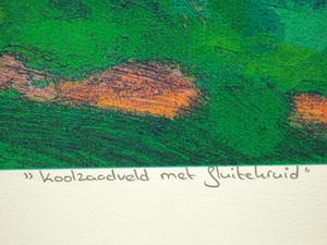 Jentsje Popma - Koolzaadveld met fluitenkruid kopen? Bied vanaf 90!