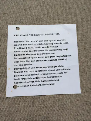Eric Claus - De lezers kopen? Bied vanaf 150!