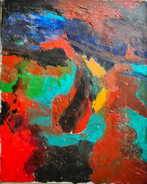 Niet of onleesbaar gesigneerd - zonder titel verkocht voor € 1!