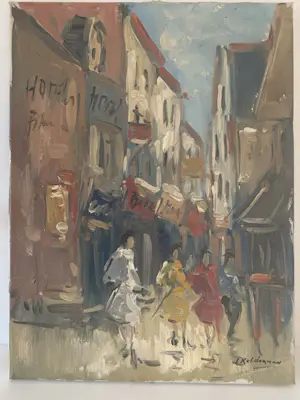 Jan Kelderman - Straatje in Parijs kopen? Bied vanaf 50!