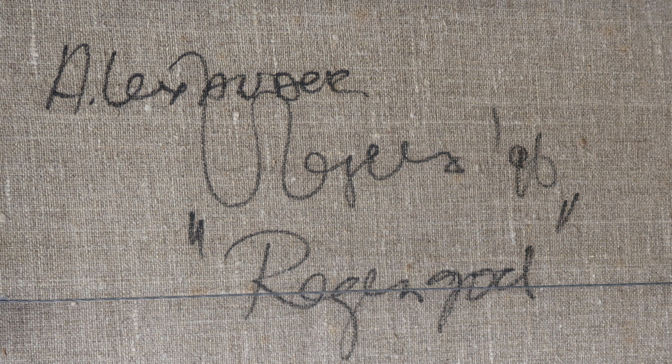 Alexander Vogels - Olieverf op doek, Regengod (Groot) kopen? Bied vanaf 400!