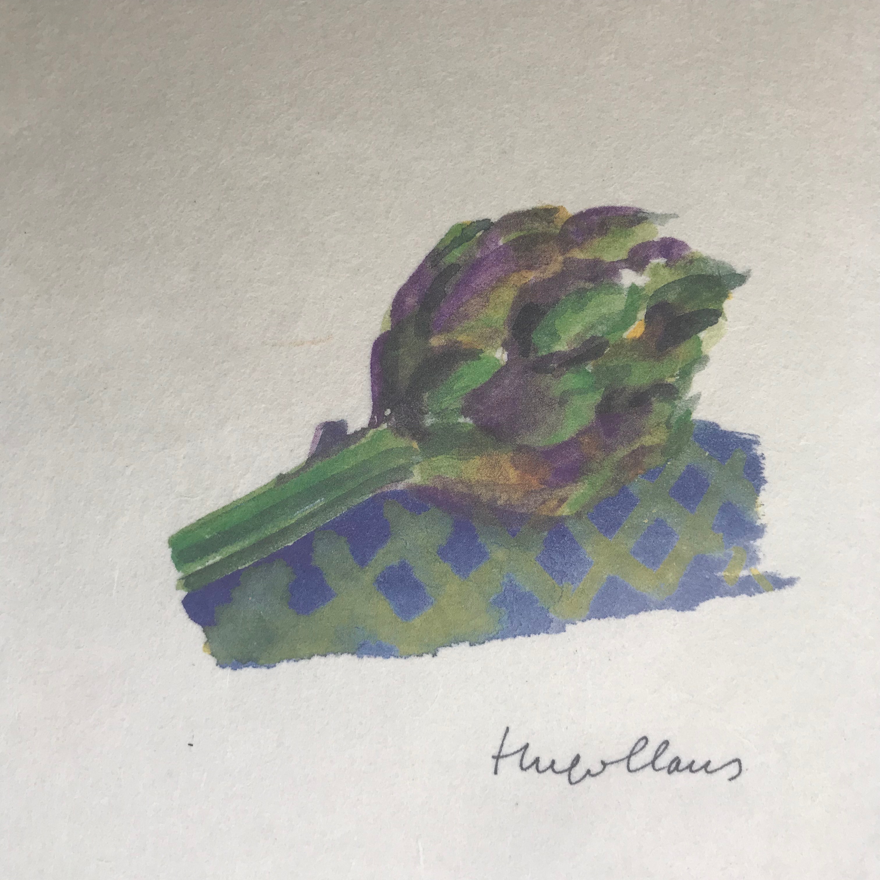 Hugo Claus - Mooie kleurenlitho/Offset - 'Van de zinnen en de vruchten' - Beperkte Oplage verkocht voor € 75!