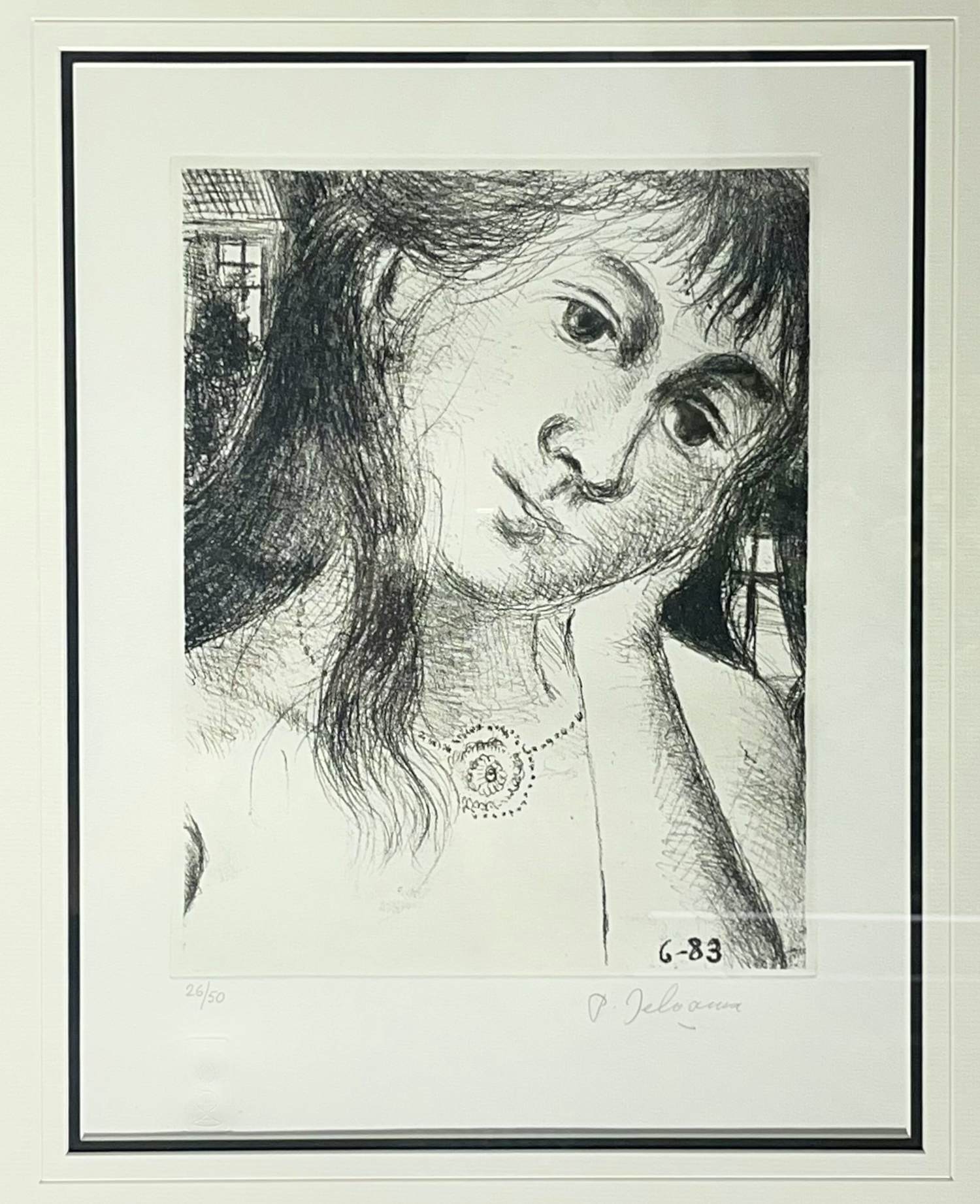 Paul Delvaux - Getiteld: Mélancolie - Kleine oplage - 1983 kopen? Bied vanaf 695!