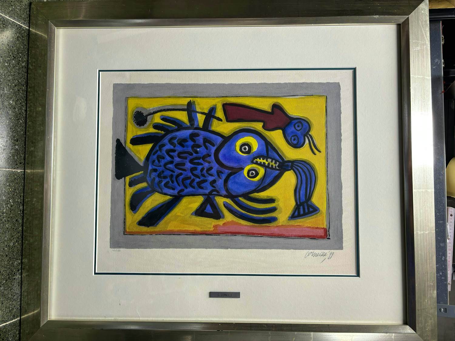 Corneille - Poisson Surréaliste sur Blue kaufen? Bieten Sie von 350!